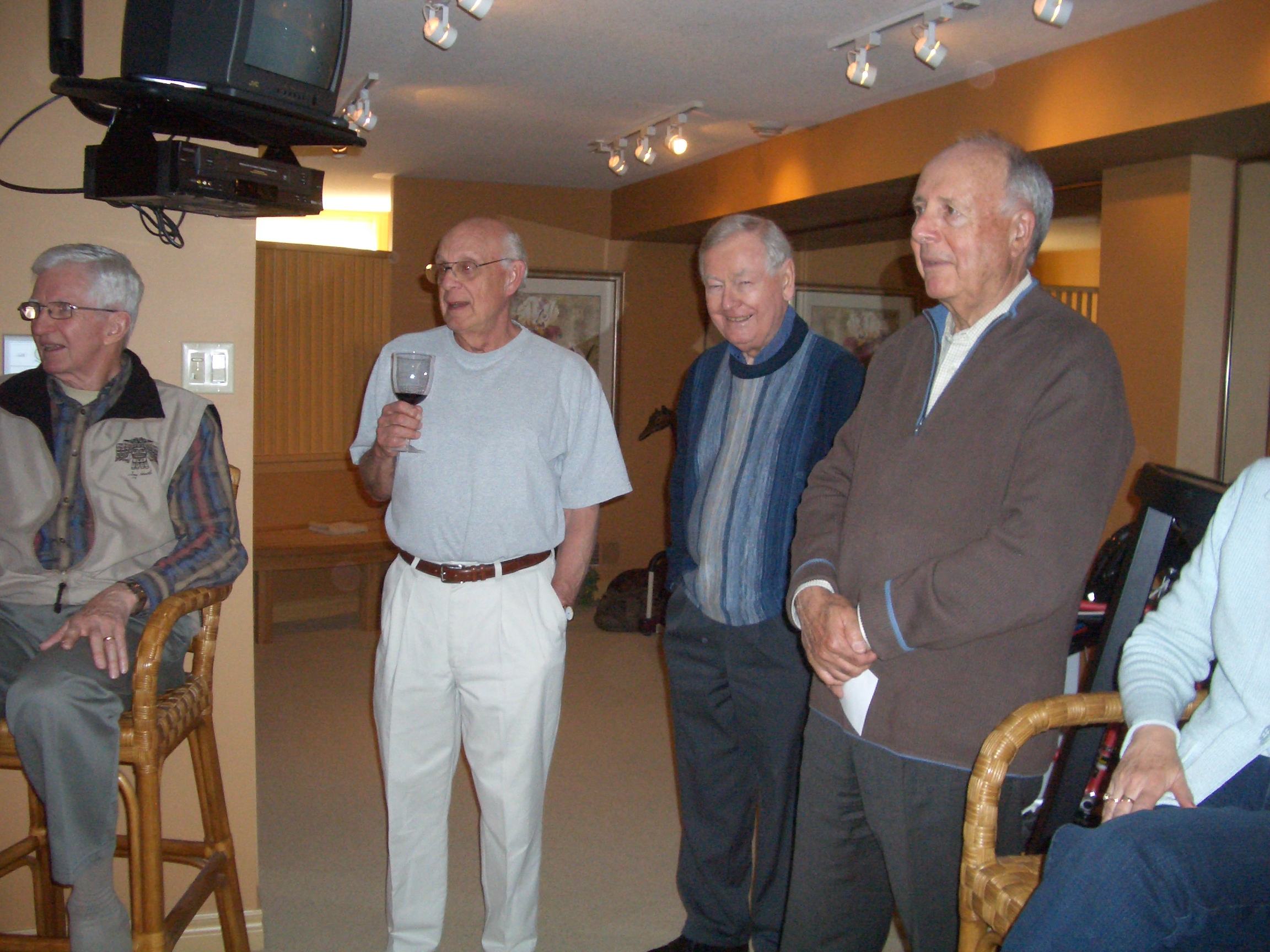 John Bisset, Frank Capitano, Alan McDonald, Doug Beaton